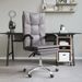 Fauteuil inclinable de bureau Gris Similicuir - Photo n°1