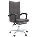 Fauteuil inclinable de bureau Gris Similicuir - Photo n°2