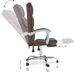 Fauteuil inclinable de bureau Marron Similicuir - Photo n°8