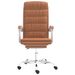 Fauteuil inclinable de bureau Marron Similicuir - Photo n°3