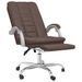 Fauteuil inclinable de bureau Marron Similicuir - Photo n°6