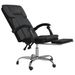 Fauteuil inclinable de bureau Noir Similicuir - Photo n°6