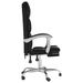 Fauteuil inclinable de bureau Noir Similicuir - Photo n°4