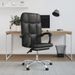 Fauteuil inclinable de bureau Noir Similicuir - Photo n°1