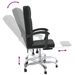 Fauteuil inclinable de bureau Noir Similicuir - Photo n°7