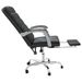 Fauteuil inclinable de bureau Noir Similicuir - Photo n°7