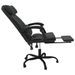 Fauteuil inclinable de bureau Noir Similicuir - Photo n°7