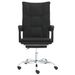 Fauteuil inclinable de bureau Noir Similicuir - Photo n°3