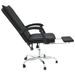 Fauteuil inclinable de bureau Noir Similicuir - Photo n°7