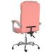 Fauteuil inclinable de bureau Rose Similicuir - Photo n°5