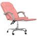 Fauteuil inclinable de bureau Rose Similicuir - Photo n°6