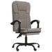 Fauteuil inclinable de bureau Taupe Tissu - Photo n°2