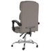 Fauteuil inclinable de bureau Taupe Tissu - Photo n°5