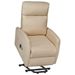 Fauteuil inclinable de massage Cappuccino Similicuir 6 - Photo n°1