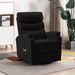 Fauteuil inclinable de massage Noir Similicuir 8 - Photo n°2