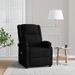 Fauteuil inclinable de massage Noir Tissu - Photo n°1