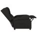 Fauteuil inclinable électrique Noir Tissu 5 - Photo n°7