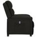 Fauteuil inclinable électrique Noir Tissu 4 - Photo n°4