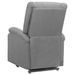 Fauteuil inclinable Gris clair Tissu 25 - Photo n°5