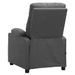 Fauteuil inclinable Gris clair Tissu 7 - Photo n°6