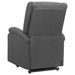 Fauteuil inclinable Gris foncé Tissu 21 - Photo n°5