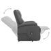 Fauteuil inclinable Gris foncé Tissu 21 - Photo n°6