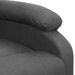 Fauteuil inclinable Gris foncé Tissu 21 - Photo n°7