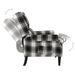 Fauteuil inclinable Multicolore Tissu - Photo n°4