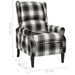 Fauteuil inclinable Multicolore Tissu - Photo n°7