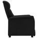 Fauteuil inclinable Noir Similicuir daim - Photo n°5