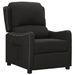 Fauteuil inclinable Noir Tissu - Photo n°1