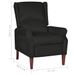 Fauteuil inclinable Noir Velours 2 - Photo n°8