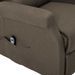 Fauteuil inclinable Taupe Tissu 16 - Photo n°8