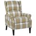 Fauteuil inclinable Vert Tissu 2 - Photo n°1