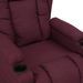 Fauteuil inclinable Violet Tissu 2 - Photo n°6