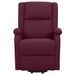 Fauteuil inclinable Violet Tissu 23 - Photo n°4