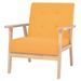 Fauteuil Jaune Tissu 2 - Photo n°1