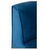 Fauteuil large tissu bleu Nissy - Photo n°6