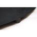 Fauteuil large velours noir Musto 115 cm - Photo n°5