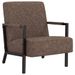 Fauteuil Marron foncé Similicuir 2 - Photo n°1
