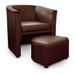 Fauteuil moderne avec repose pieds Nolan - Photo n°6