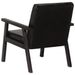 Fauteuil Noir Cuir véritable 4 - Photo n°4