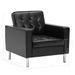 Fauteuil Noir Similicuir 8 - Photo n°7