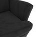 Fauteuil Noir Velours 3 - Photo n°6