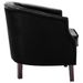 Fauteuil Noir Velours - Photo n°5