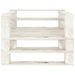 Fauteuil palette de jardin Bois Blanc - Photo n°2