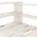 Fauteuil palette de jardin Bois Blanc - Photo n°4