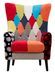 Fauteuil patchwork design Imperial - Photo n°1