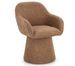 Fauteuil pivotant ANTARA – tissu bouclé - Photo n°1