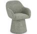 Fauteuil pivotant ANTARA – tissu bouclé - Photo n°1